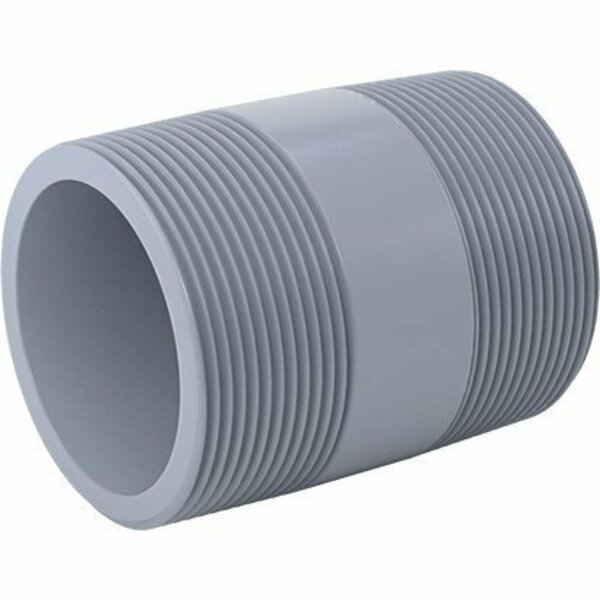 Bsc Preferred CPVC Pipe for Hot Water Threaded on Both Ends 2 NPT 3 Long 6810K57